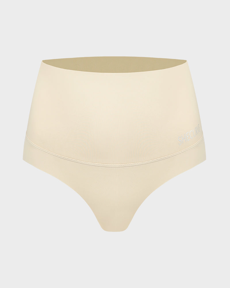 High-Rise Seamless Thong Panty — 3-Pack