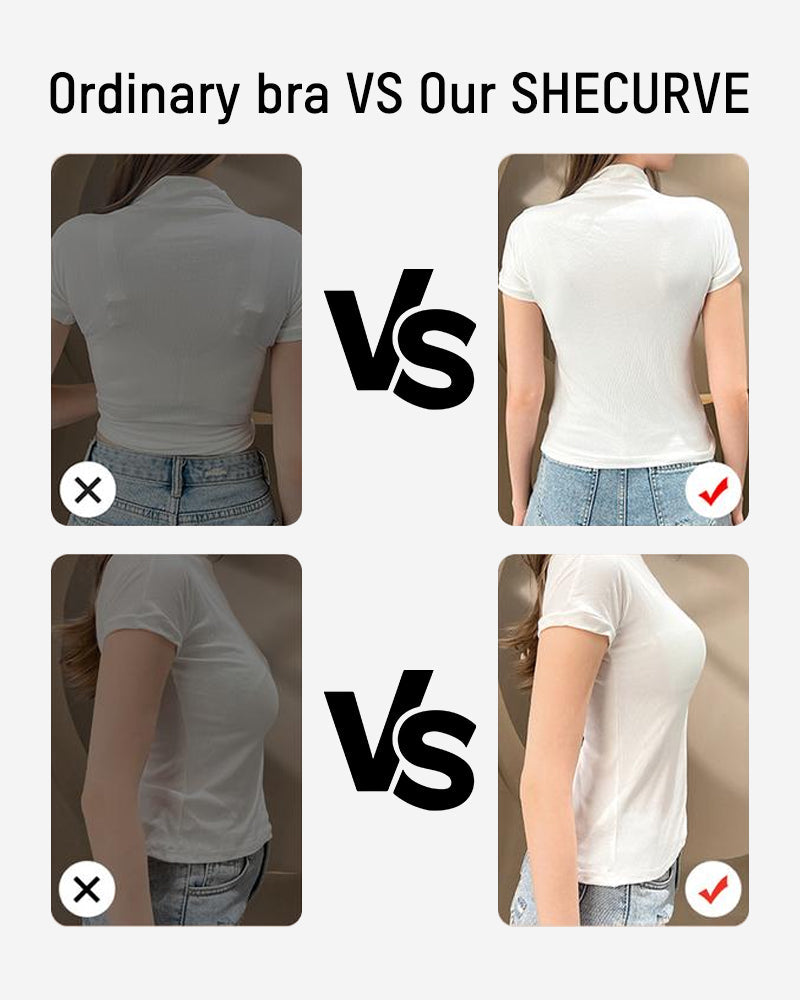 Luxe Anti-Sag V-Neck Wireless Bra