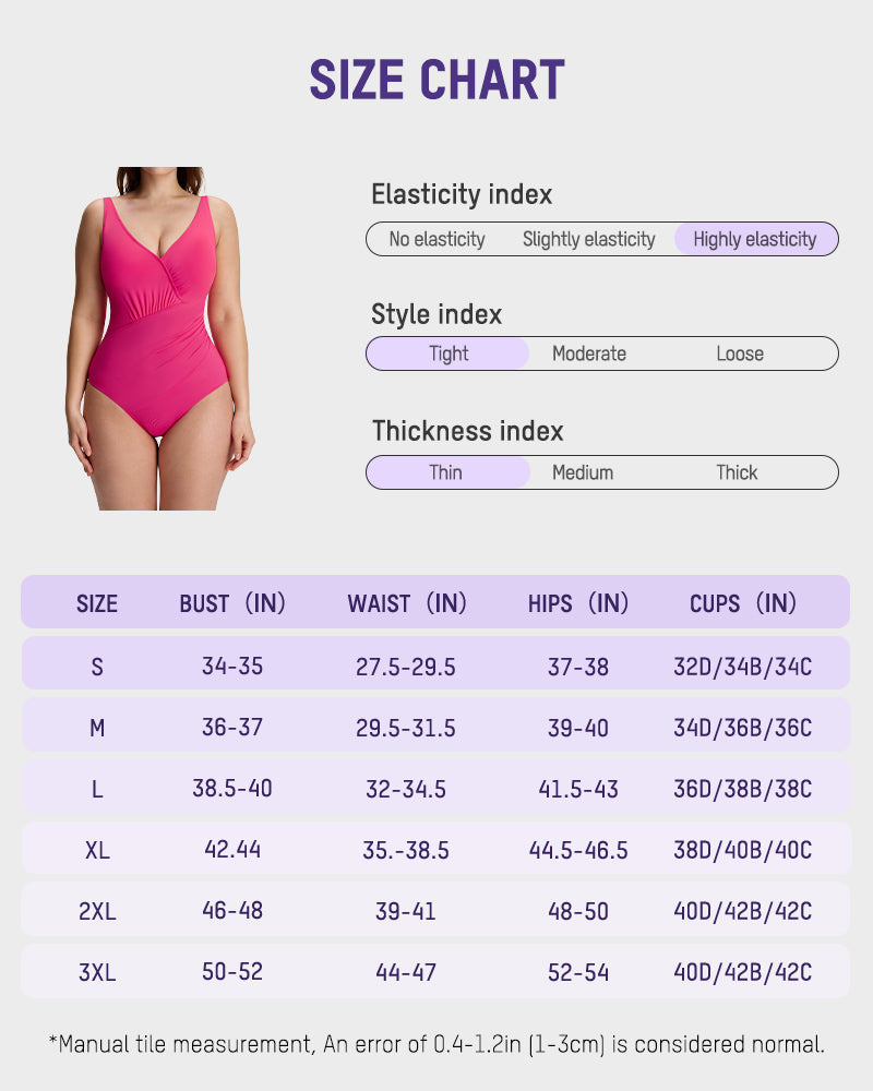 SculptSkin™ SmoothCore – V-Ausschnitt Einteiler