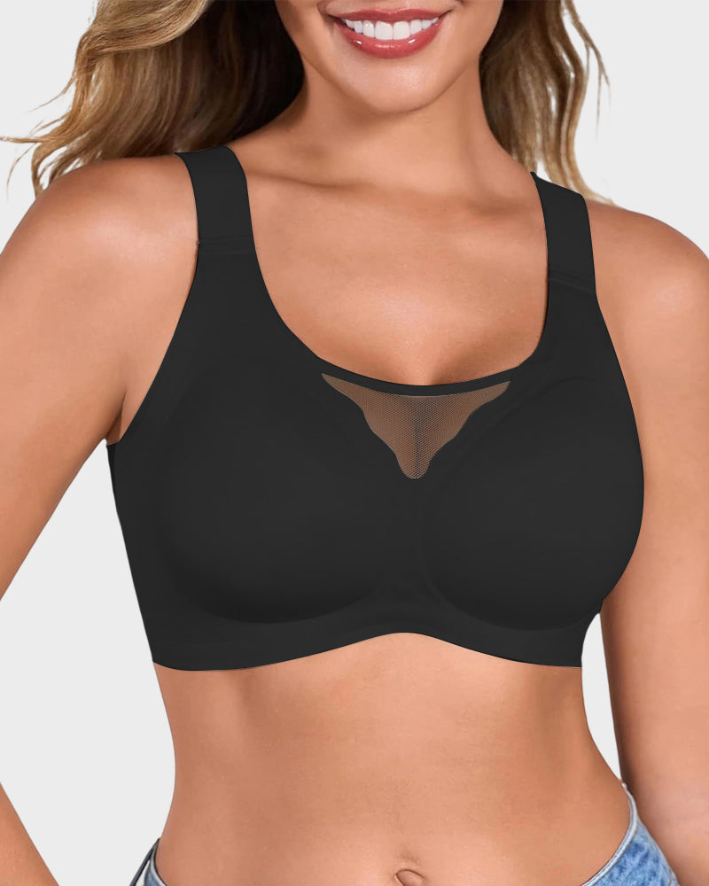 Gel-Support Wireless Bra