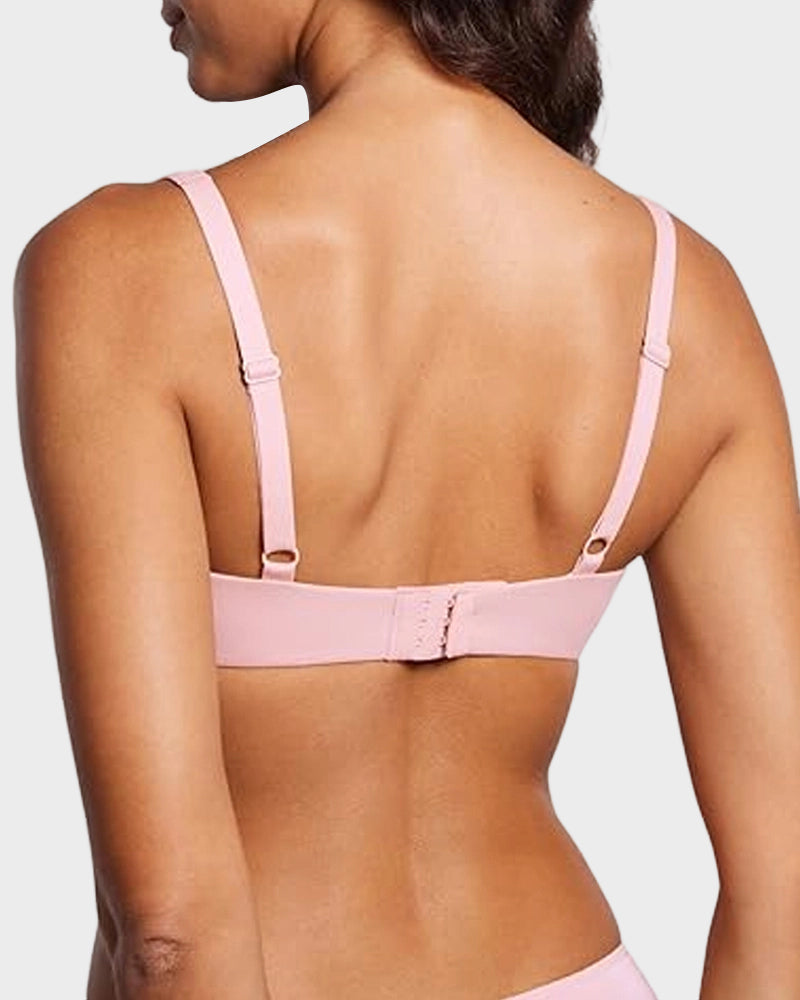 Seamless Underwire Balconette Bra — Unlined