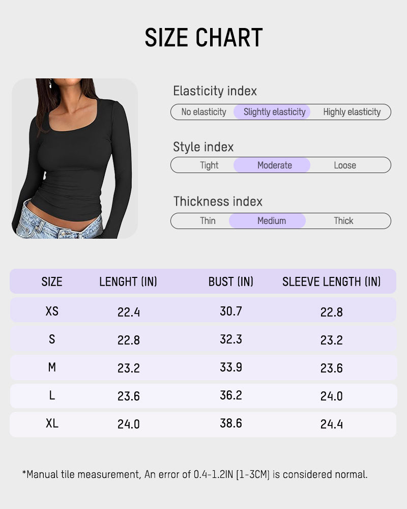 Enges Crop Top mit eckigem Ausschnitt