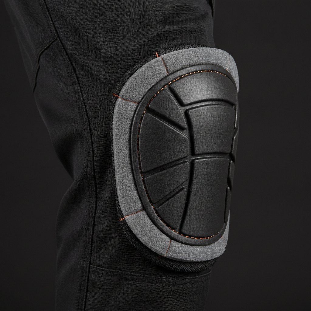 Removable TPE and EVA knee pads