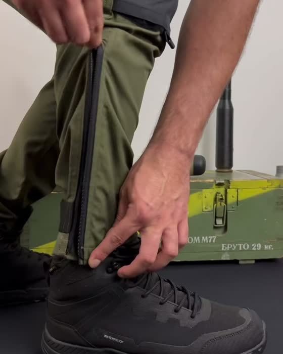 CRB trouser field test