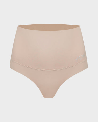 High-Rise Seamless Thong Panty — 3-Pack