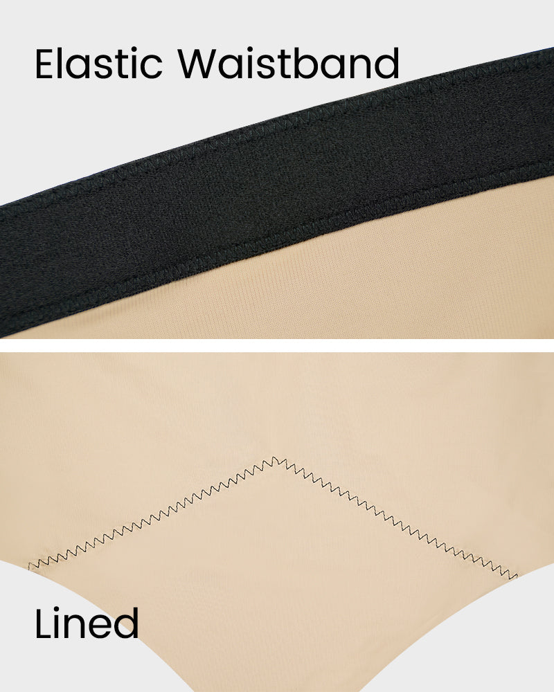High-Waisted Mesh Shaping Panty