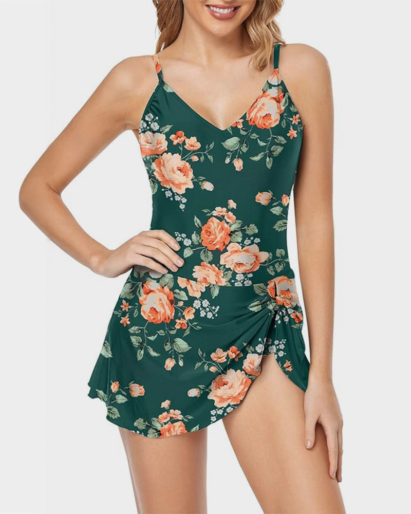 Maillot de Bain Une Pièce Gainant Grande Taille