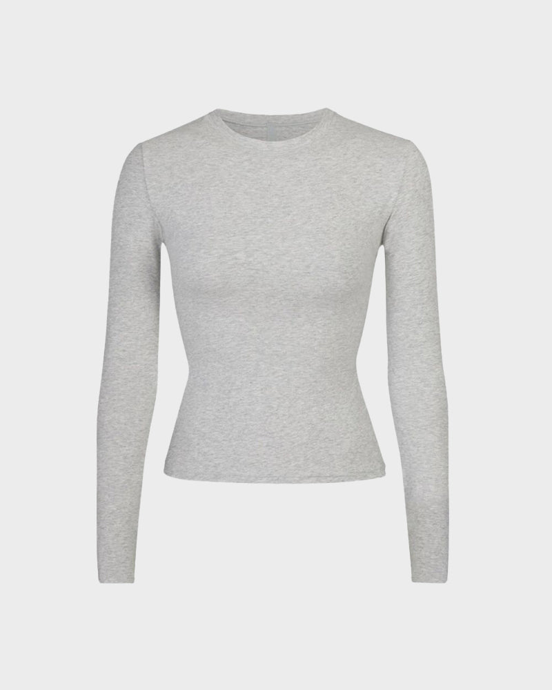 Langärmeliges Loungewear-Set aus Baumwolljersey