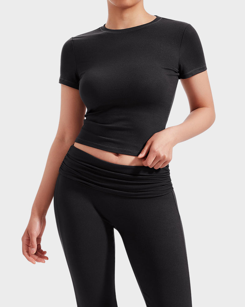 Ensemble Détente 2 Pièces : Haut & Pantalon Évasé