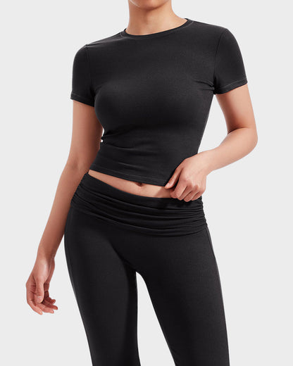 Ensemble Détente 2 Pièces : Haut & Pantalon Évasé