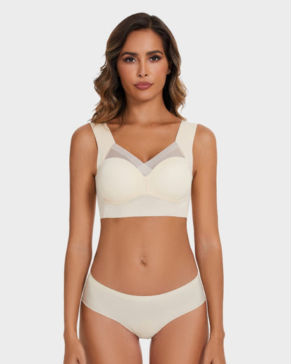 Comfort Smoothing Mesh Bra