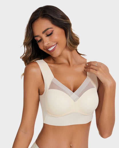 Comfort Smoothing Mesh Bra