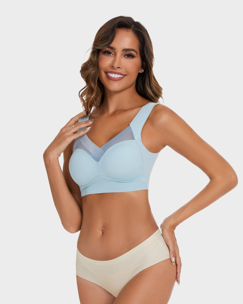 Comfort Smoothing Mesh Bra
