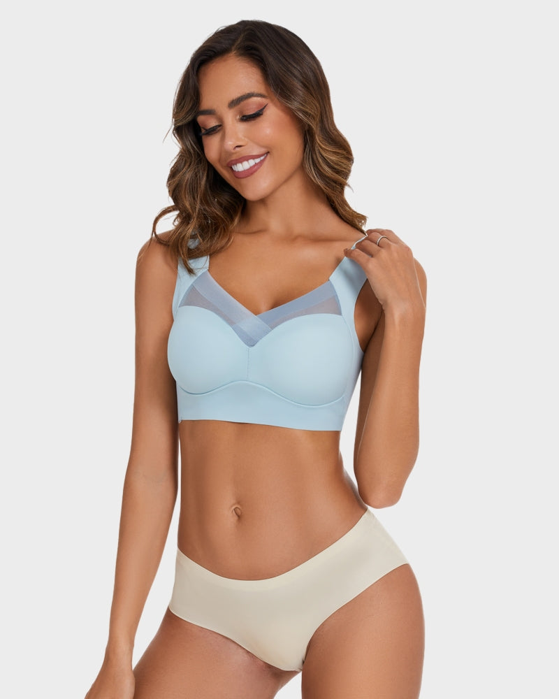 Comfort Smoothing Mesh Bra