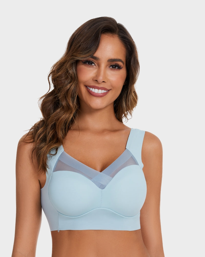 Comfort Smoothing Mesh Bra
