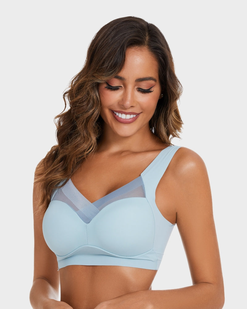 Comfort Smoothing Mesh Bra
