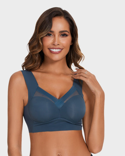 Comfort Smoothing Mesh Bra