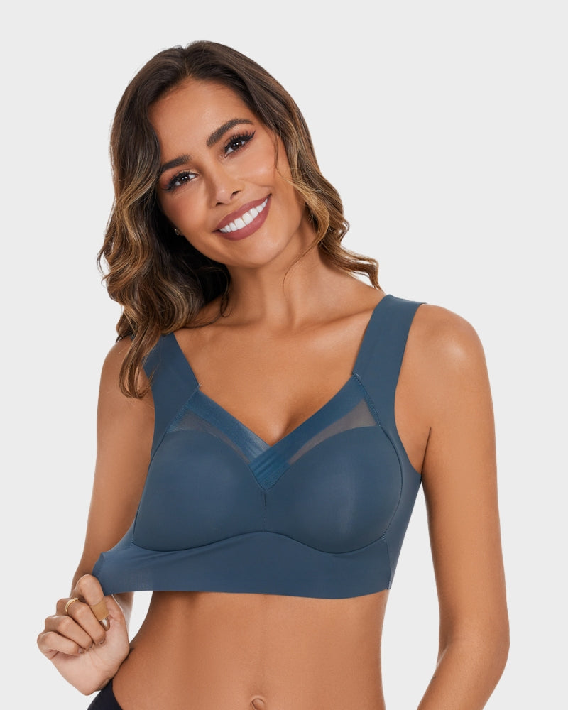 Comfort Smoothing Mesh Bra