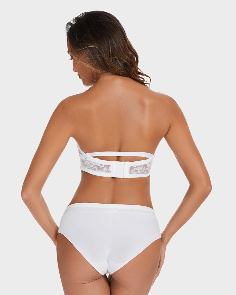 Plus-Size Ultra-Thin Strapless Bra
