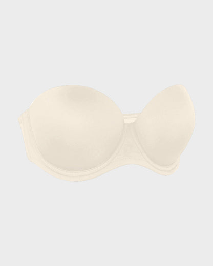 Multi-Way Underwire Bandeau Bra with Removable Straps