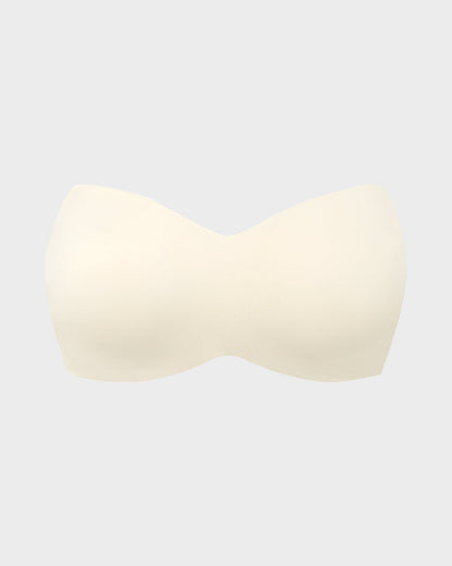 Convertible Non-Slip Bandeau Bra with Full Support