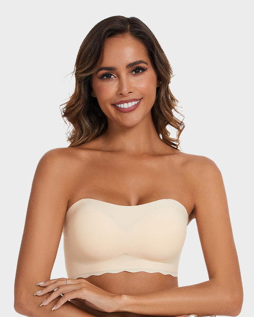 Invisible Push-Up Bandeau Bra