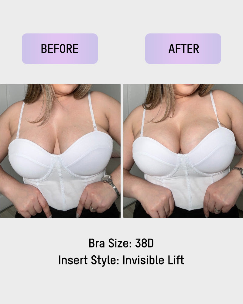 Soutien-Gorge Invisible Adhésif Respirant Forme Mangue (2 Paires)