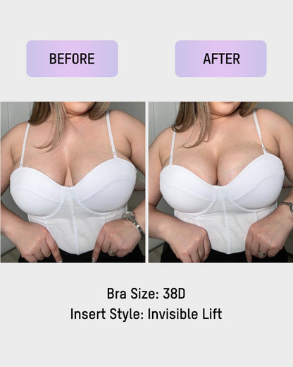 Soutien-Gorge Invisible Adhésif Respirant Forme Mangue (2 Paires)