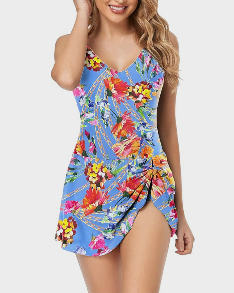 Maillot de Bain Une Pièce Gainant Grande Taille