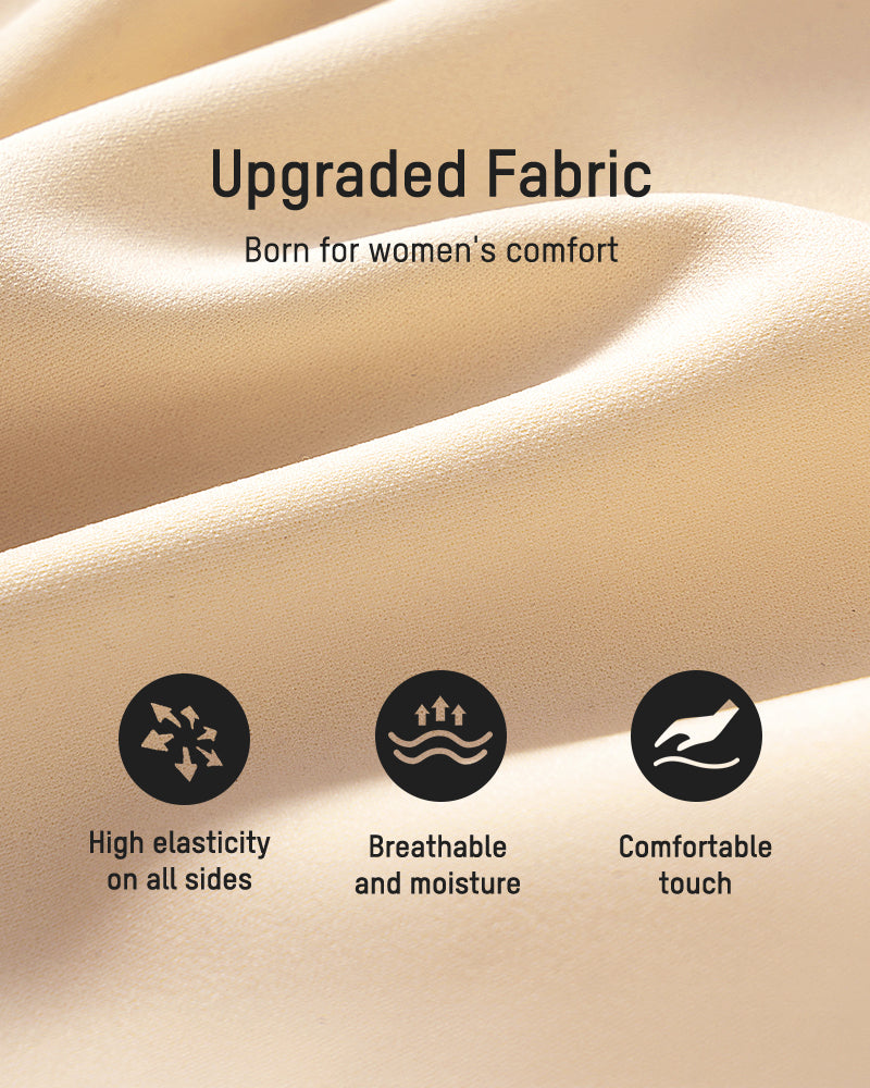 Seamless Mesh-Panel Invisible Thin Bra