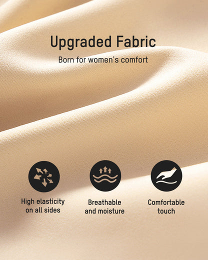Seamless Mesh-Panel Invisible Thin Bra
