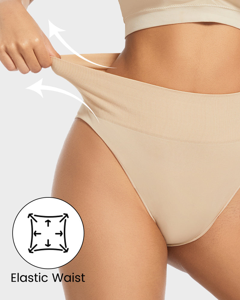 Seamless High-Waisted Shaping Panty (Pack of 3)