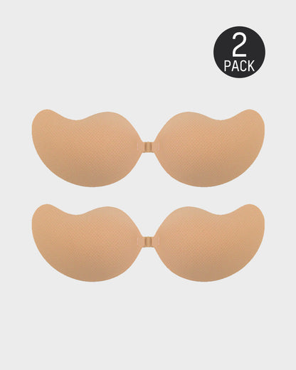 Soutien-Gorge Invisible Adhésif Respirant Forme Mangue (2 Paires)