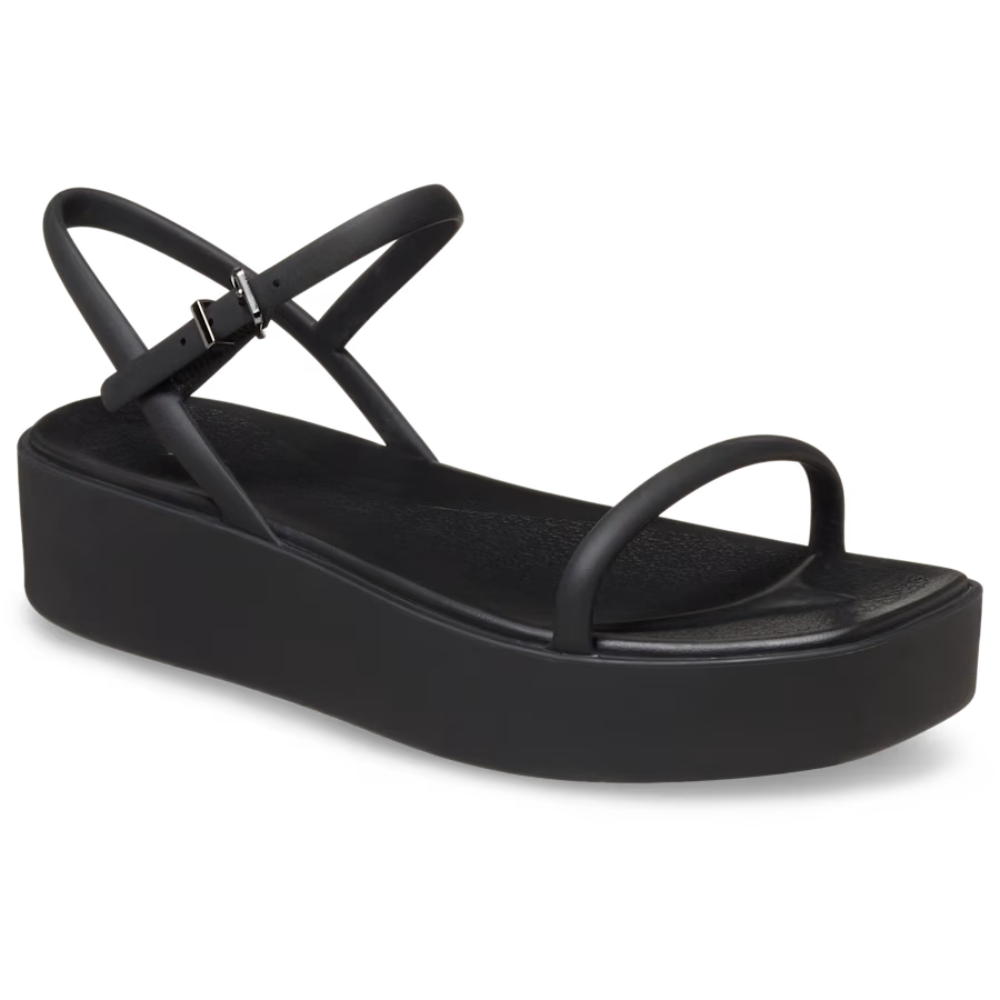 Angeles Ankle-Strap Platform Sandals — Minimalist Look, Maximum Comfort