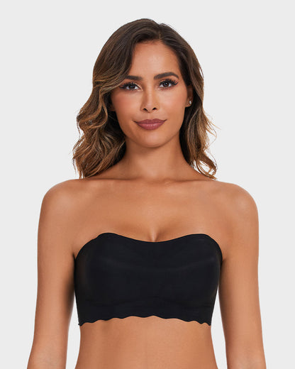 Invisible Push-Up Bandeau Bra