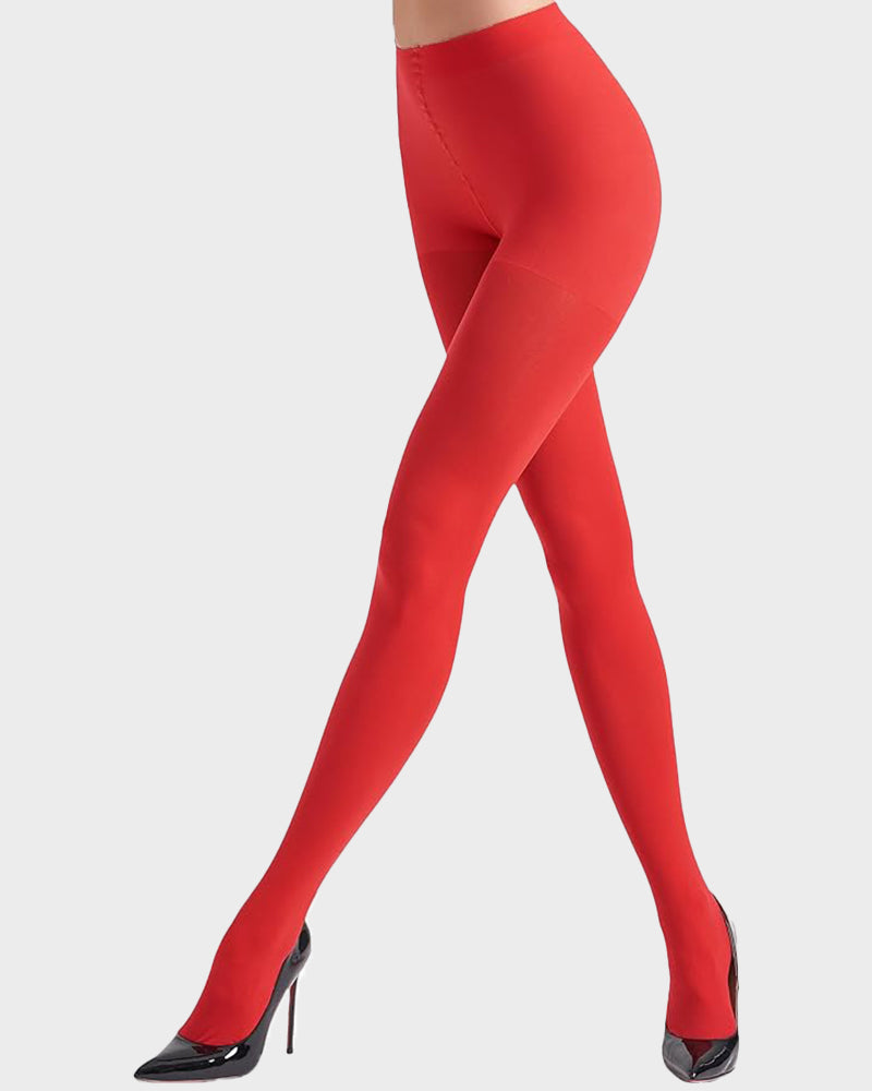 Blickdichte Stretch-Samtstrumpfhose 200D