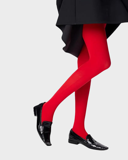 Blickdichte Stretch-Samtstrumpfhose 200D