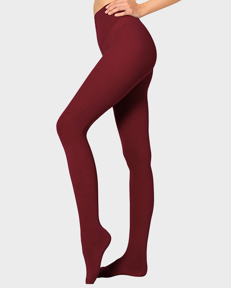 Blickdichte Stretch-Samtstrumpfhose 200D