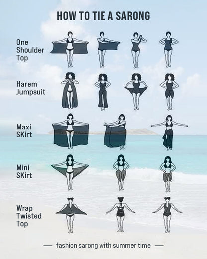 Transparenter Midirock zum Binden an der Seite