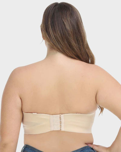 Multi-Way Underwire Bandeau Bra with Removable Straps