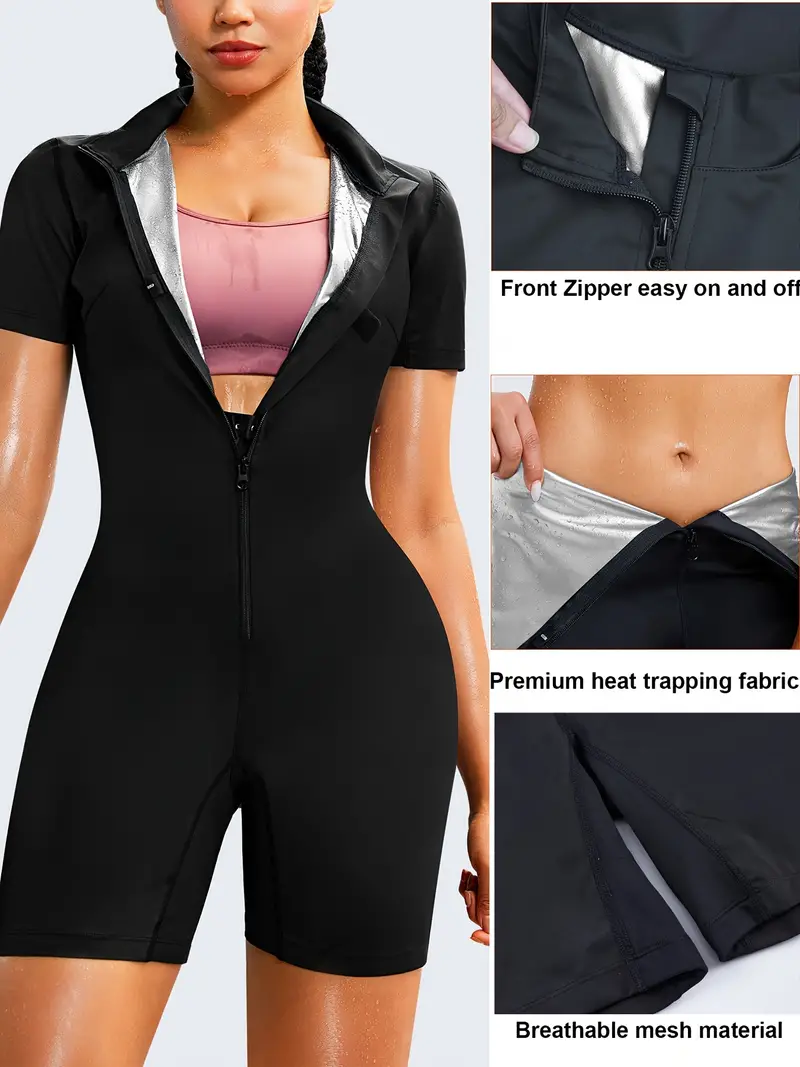Saunaanzug Ganzkörper Shaper für Damen