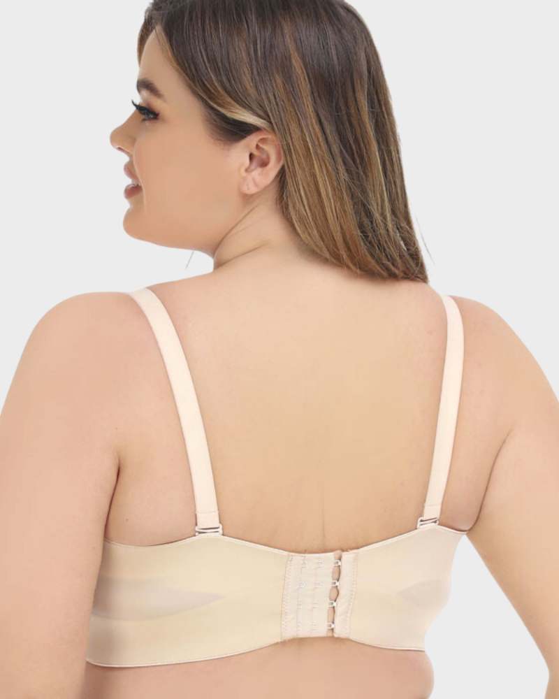 Multi-Way Underwire Bandeau Bra with Removable Straps