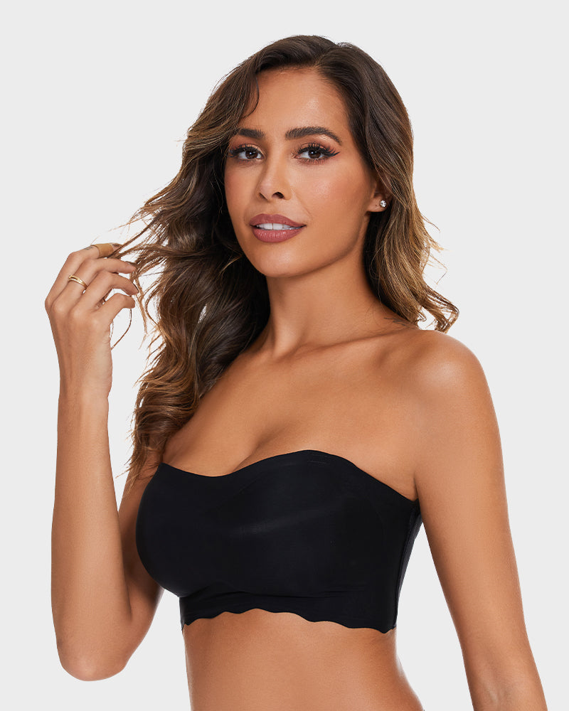 Invisible Push-Up Bandeau Bra