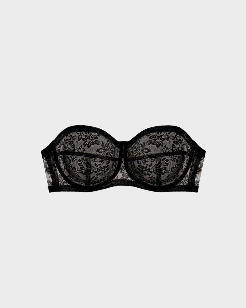 Plus-Size Ultra-Thin Strapless Bra
