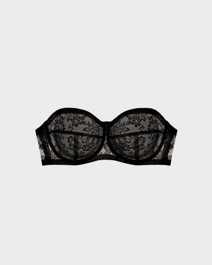Plus-Size Ultra-Thin Strapless Bra