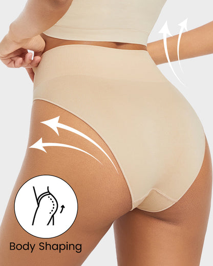 Seamless High-Waisted Shaping Panty (Pack of 3)