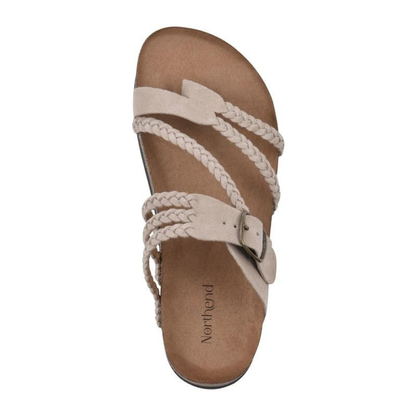 Hayleigh Sandals — Braided Cork