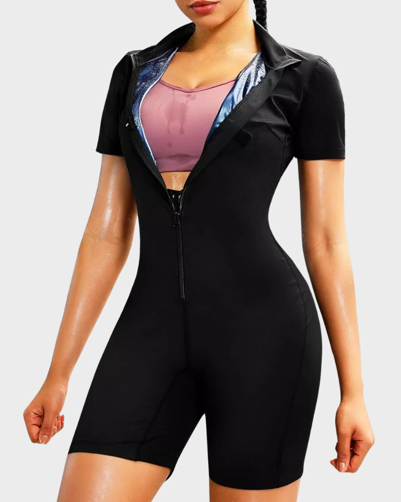Saunaanzug Ganzkörper Shaper für Damen