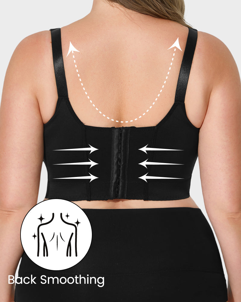 Smoothing Longline Push-Up Bra