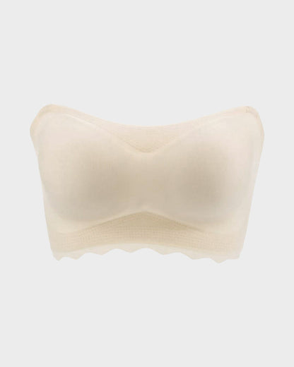 Invisible Push-Up Bandeau Bra